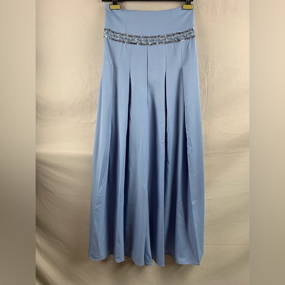 Sequin Detail Wide Leg Pants - Picture 6 of 6